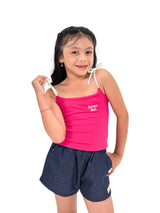 Aurora Crop Top Magenta