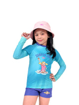 Hello Wave Long Sleeve Rashvest Girls
