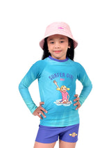 Hello Wave Long Sleeve Rashvest Girls