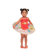 Summer Head Print Swimsuit Toddler
