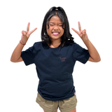 Summer Surf I Love Bali Girls Navy Tee