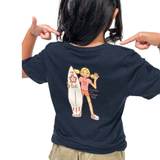 Summer Surf I Love Bali Girls Navy Tee