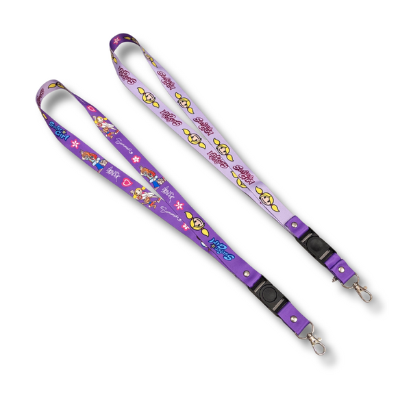 Surfer Girl 1998 Purple Lanyard