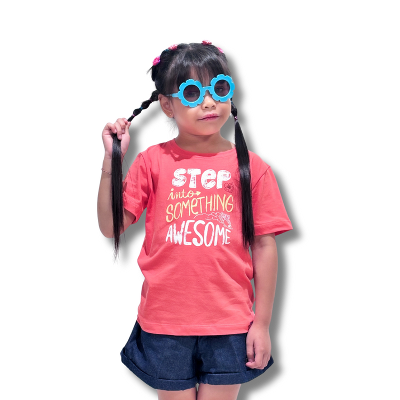 Step Into Something Awesome Toddler Tee