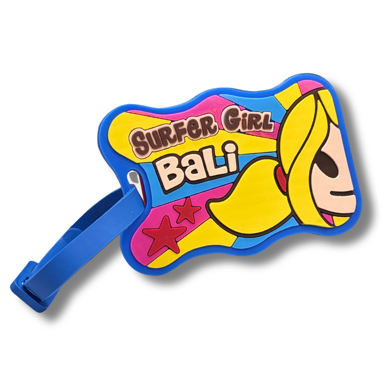 Summer Head Luggage Tag