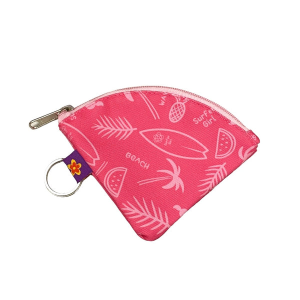 SURFER GIRL PIZZA COIN WALLET