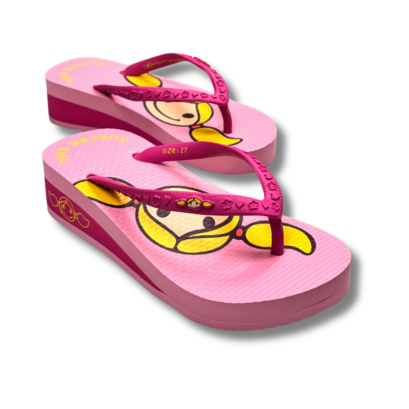 Summerhead Wedges Girls Pink Sandal