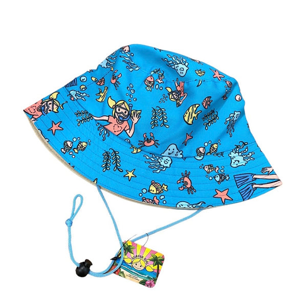 Surfer Girl Summer Ocean Bucket