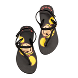 Big Summer Head Backstrap Ladies Sandal