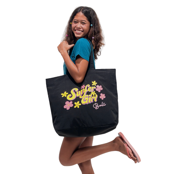 Bali Boheme Beach Bag Black