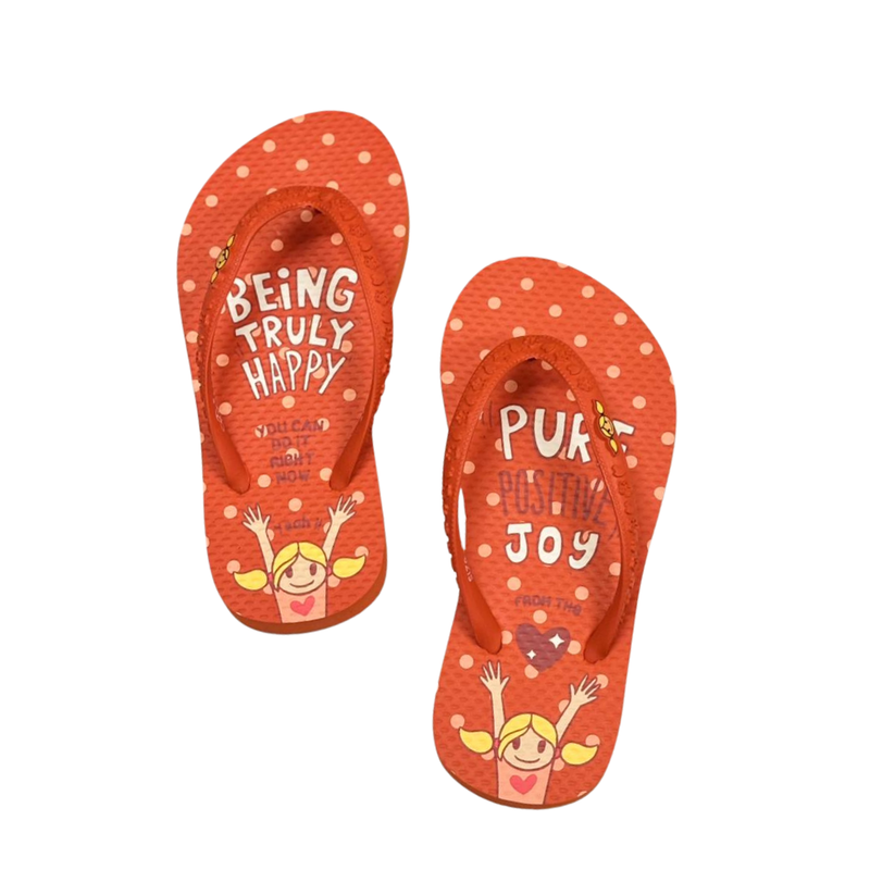 Being Truly Girls Sandal Orange