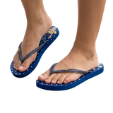 Being Trully Happy Ladies Royal Blue Sandal