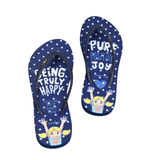 Being Trully Happy Ladies Royal Blue Sandal