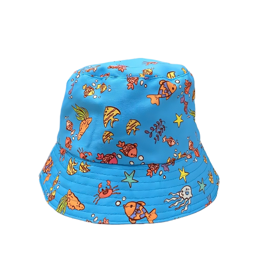 Surfer Girl Under Water Bucket Hat