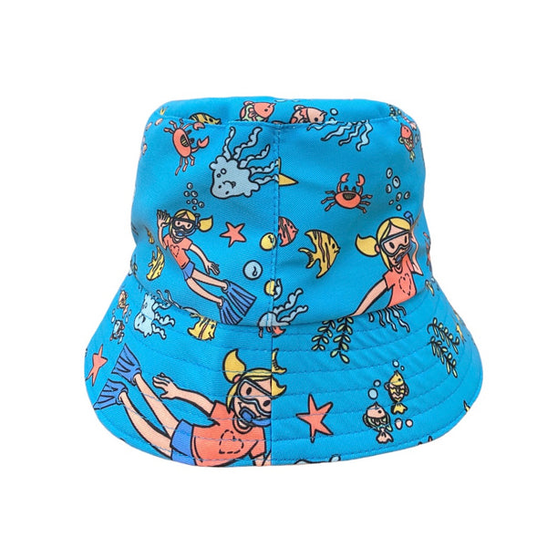 Surfer Girl Summer Ocean Bucket