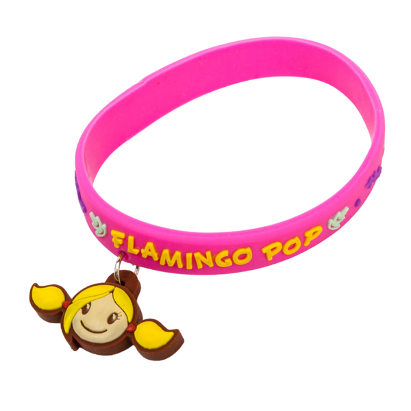 Flamingo Pop Bracelet Pink