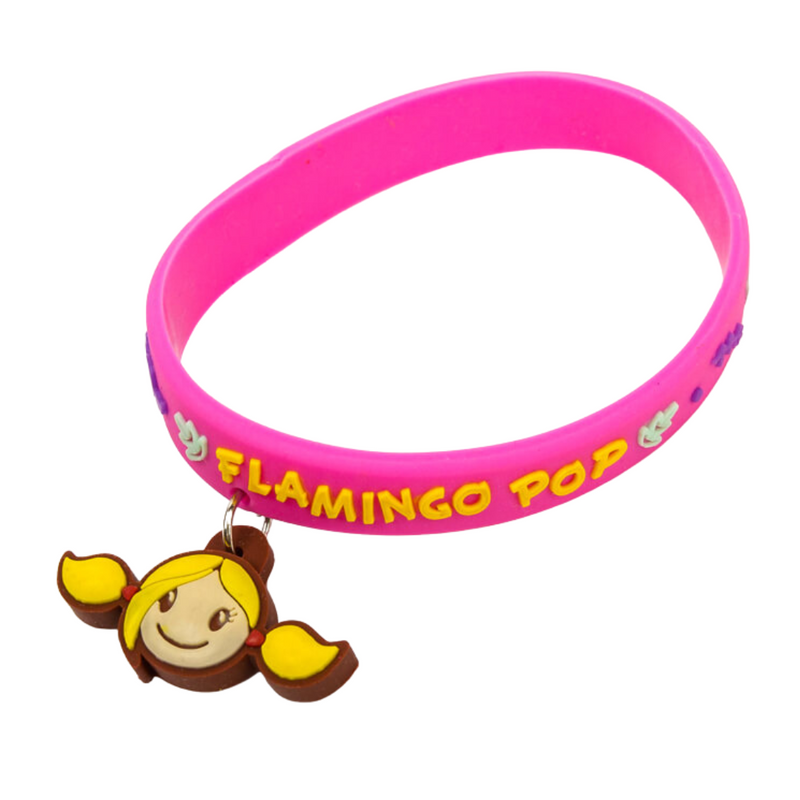 Flamingo Pop Bracelet Pink