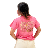 Gili T Ladies Tshirt Pink