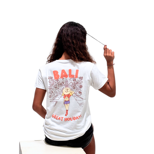 Great Holiday Ladies Tee White