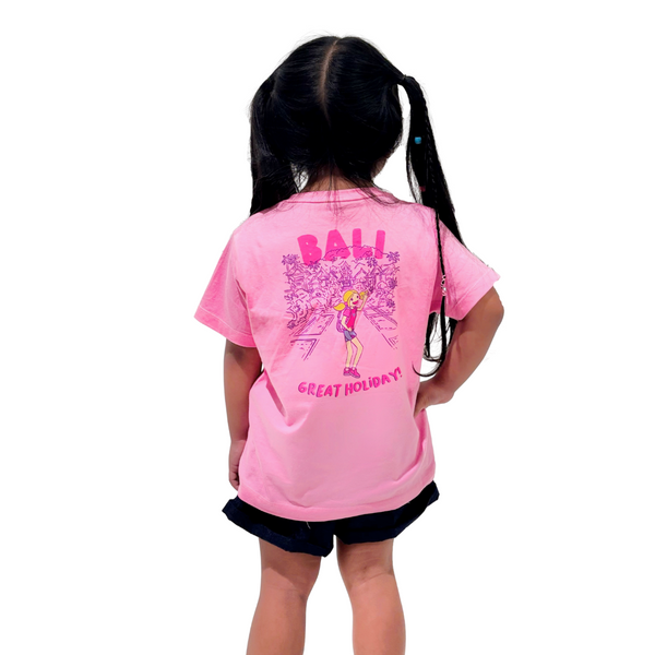 Great Holiday Toddler Tee Pink