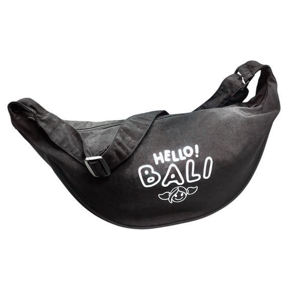 Hello Bali Sling Bag Black