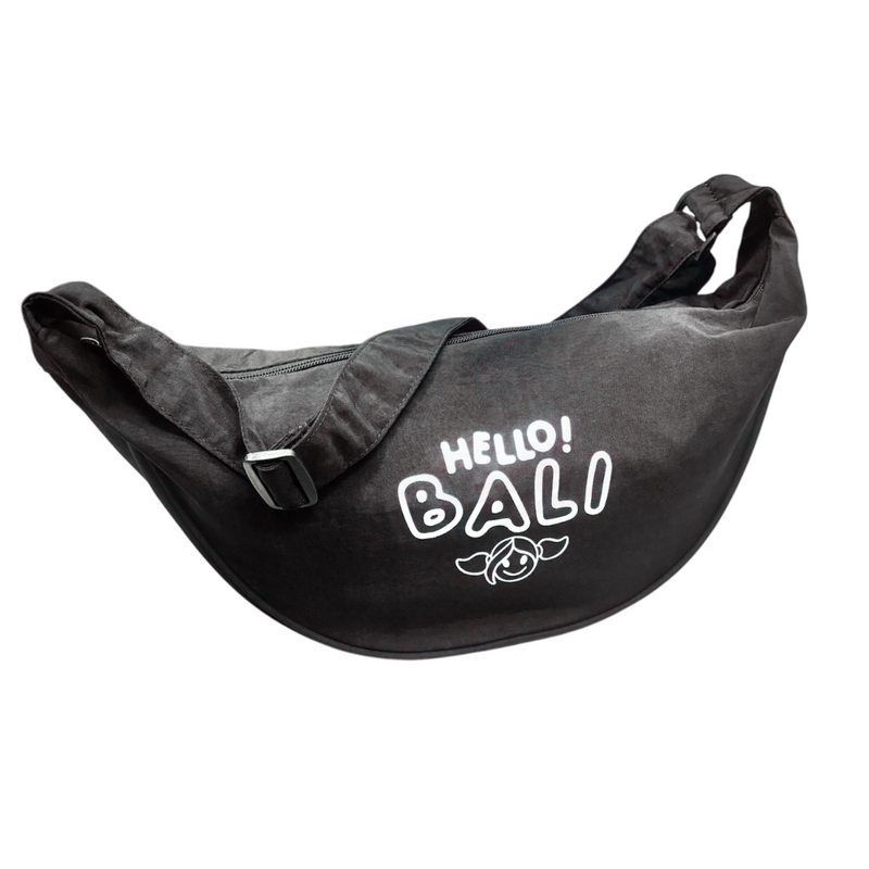 Hello Bali Sling Bag Black