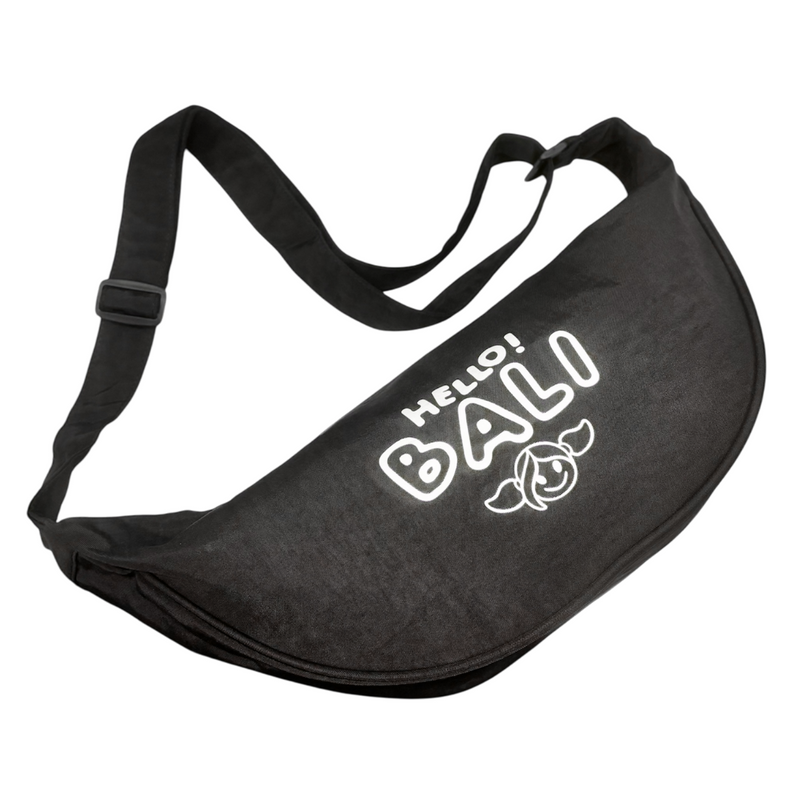 Hello Bali Sling Bag Black