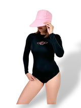 Surfer Girl Black Onepiece Ladies