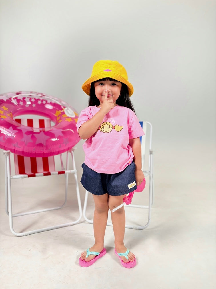 Summer Head Pink Tee