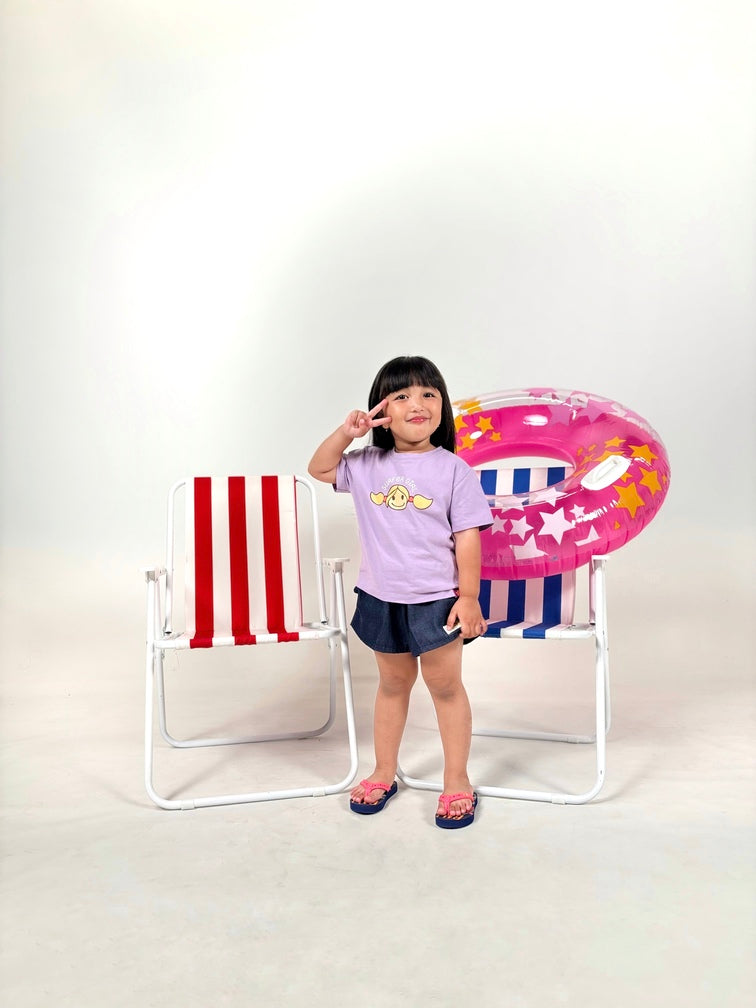 Summer Head Lilac Tee