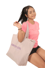 Surfer Girl Balinese Summer Beach Bag M