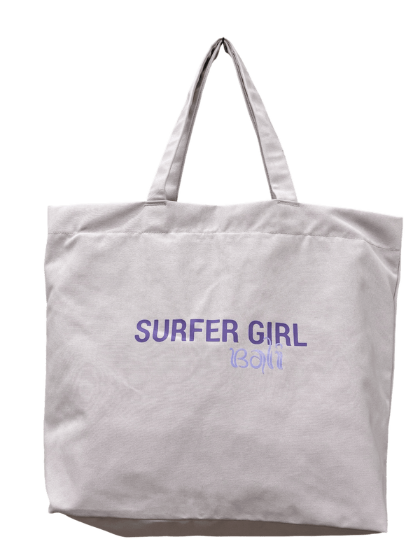 Surfer Girl Balinese Summer Beach Bag M