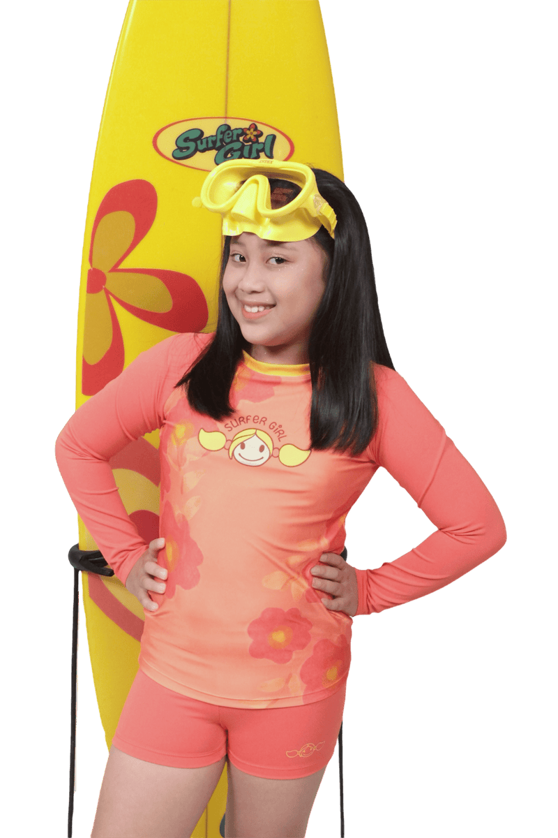 Surfer Girl Orange Blossom Swimwear