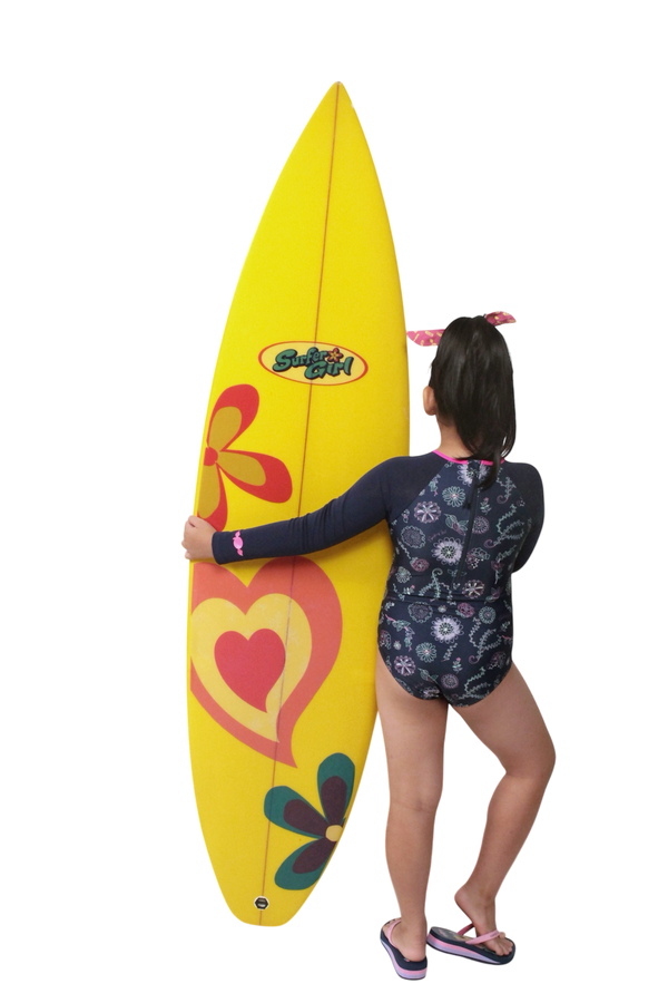 Surfer Girl Fun Bubble Girls One Piece