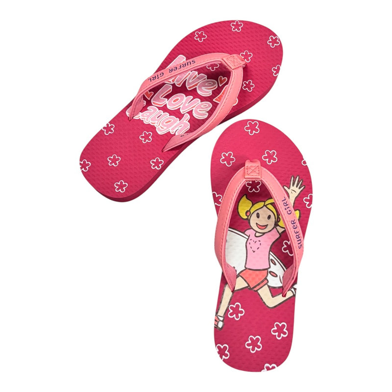 SURFER GIRL LIVE LOVE LAUGH GIRLS SANDAL