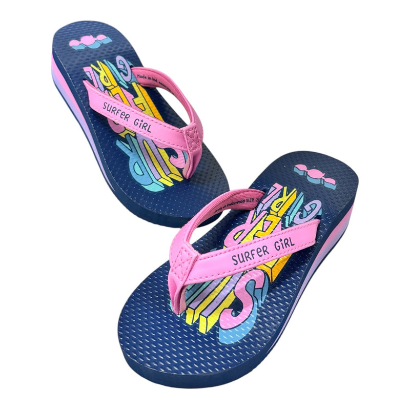 SURFER GIRL SUMMER FUN WEDGES GIRLS SANDAL