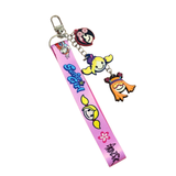 KEYRING STRAP SURFERGIRL 1998 PINK