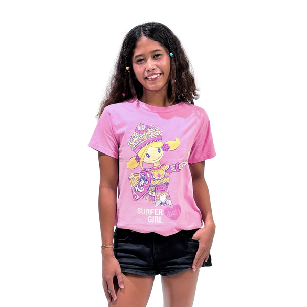 Legong Ladies Tee Pink