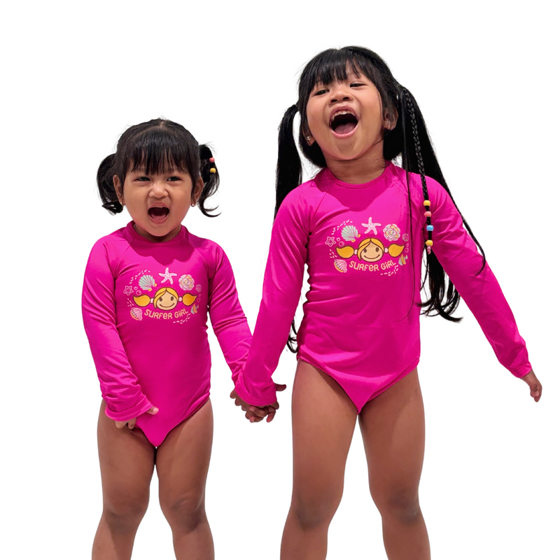 Plain Neon Toodler One Piece
