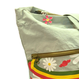 Rainbow Beach Bag Green