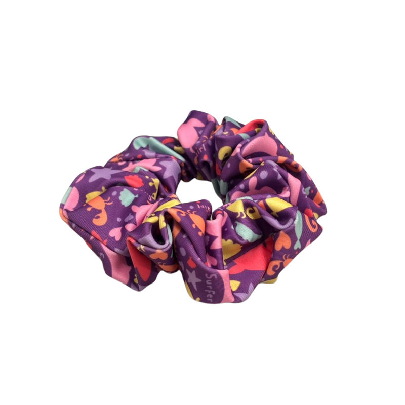 Scrunchie Ocean Candy Purple