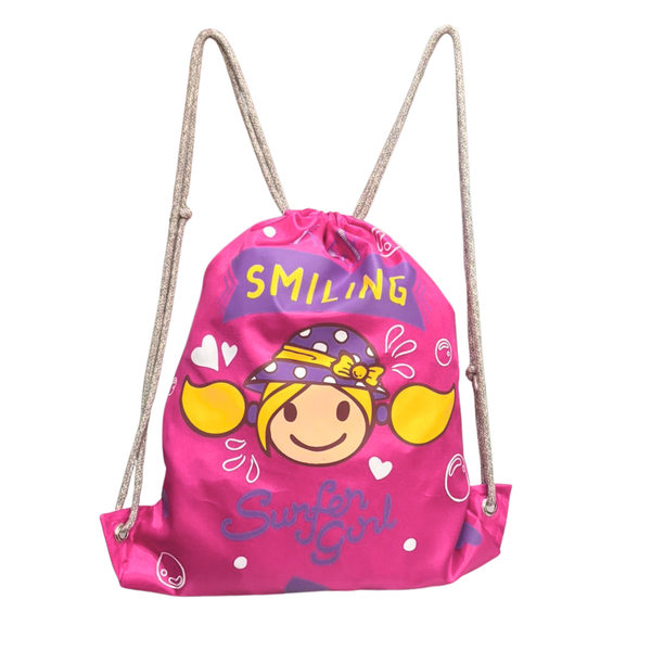 Summer Festival Shopping Bag Backpack Pink
