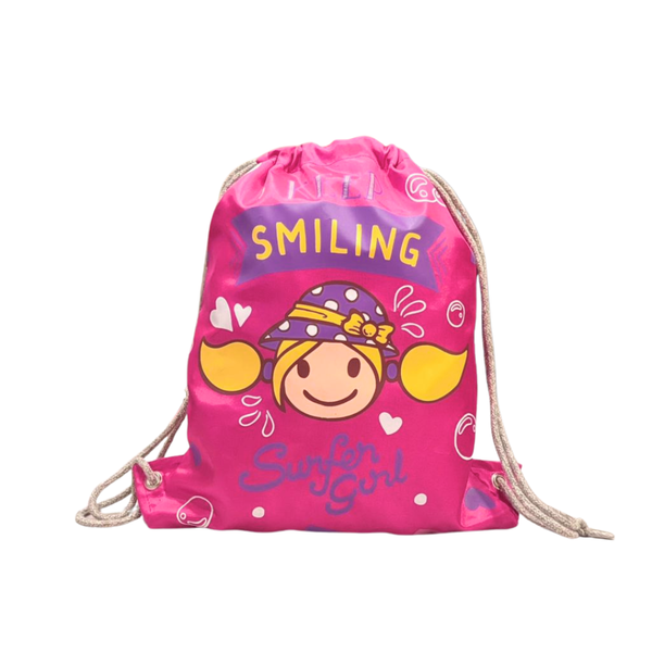 Summer Festival Shopping Bag Backpack Pink