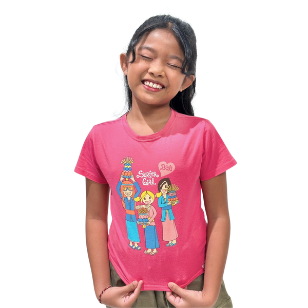 Summer & Friends Toddler Fushia Tee