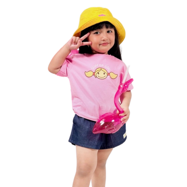 Summer Head Pink Tee