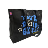 Surfer Girl Vibe Tote Bag