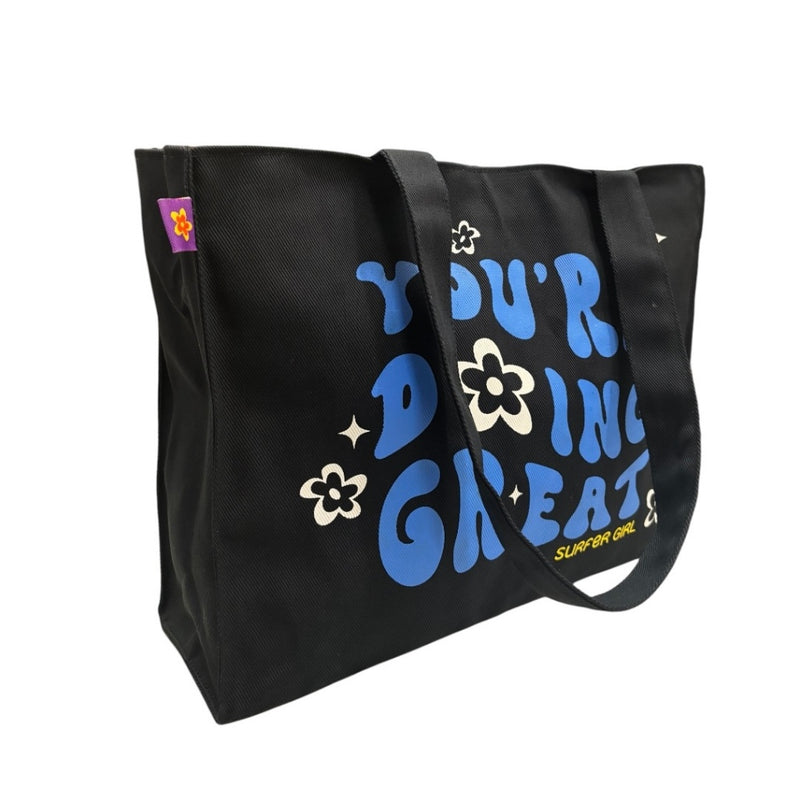 Surfer Girl Vibe Tote Bag