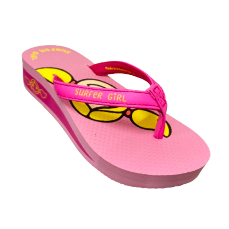 Surfer Girl Big Summerhead Wedges Girls Sandal