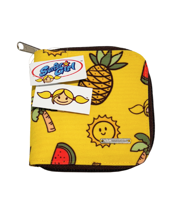 Summer Fruit Wallet Yellow