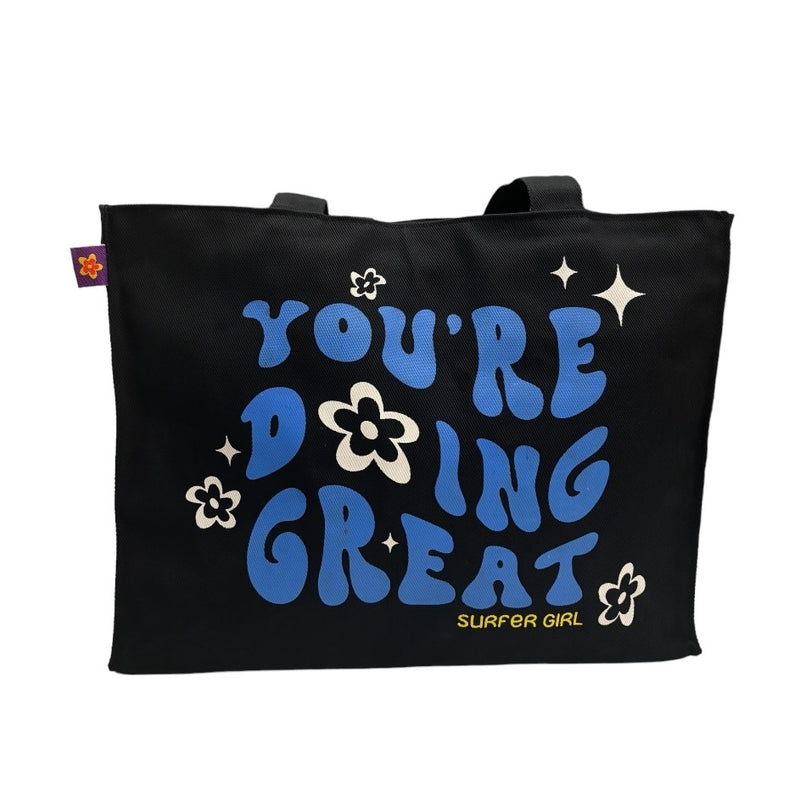 Surfer Girl Vibe Tote Bag